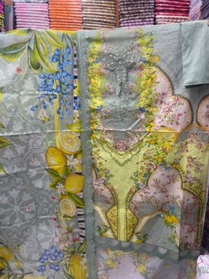 Embroidered Butterfly Cotton